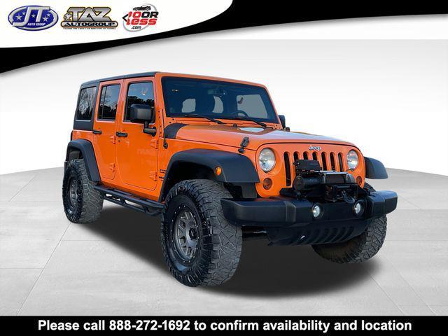 used 2013 Jeep Wrangler Unlimited car, priced at $17,911