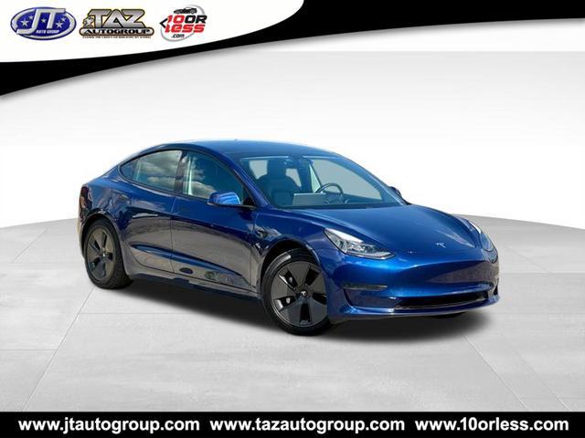 used 2021 Tesla Model 3 car, priced at $20,770