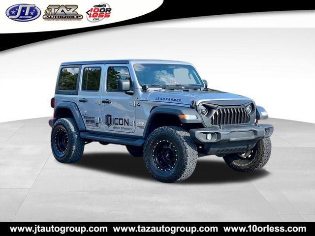 used 2018 Jeep Wrangler Unlimited car, priced at $30,987