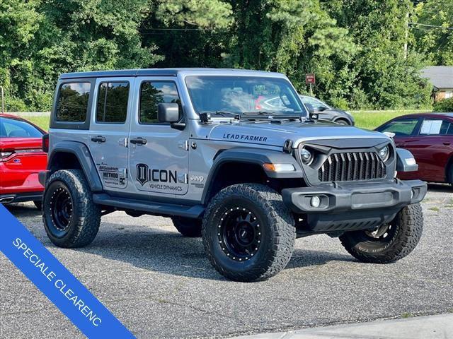 used 2018 Jeep Wrangler Unlimited car, priced at $28,696