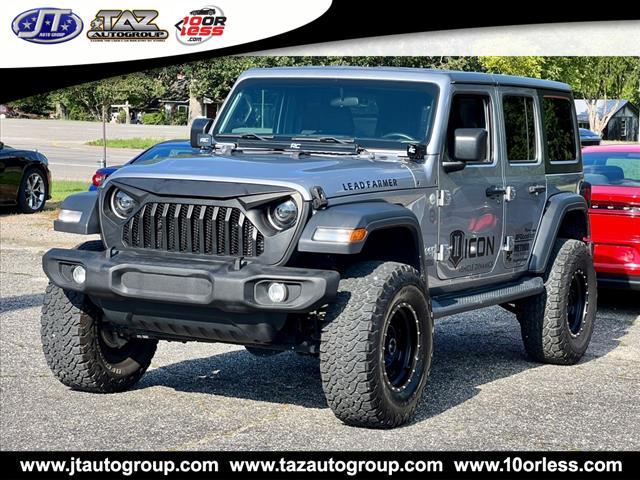 used 2018 Jeep Wrangler Unlimited car, priced at $30,987