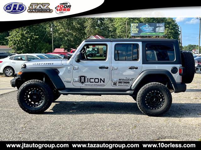 used 2018 Jeep Wrangler Unlimited car, priced at $30,987