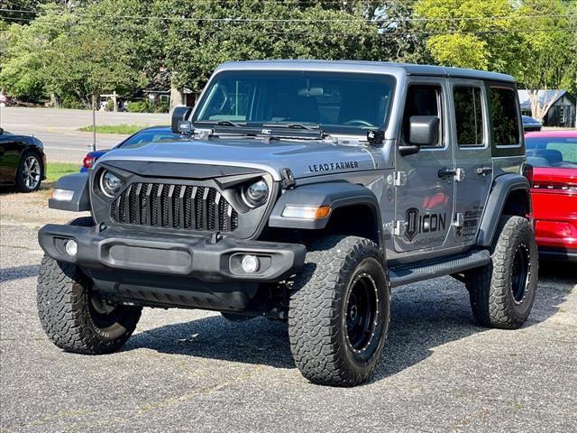 used 2018 Jeep Wrangler Unlimited car, priced at $28,696