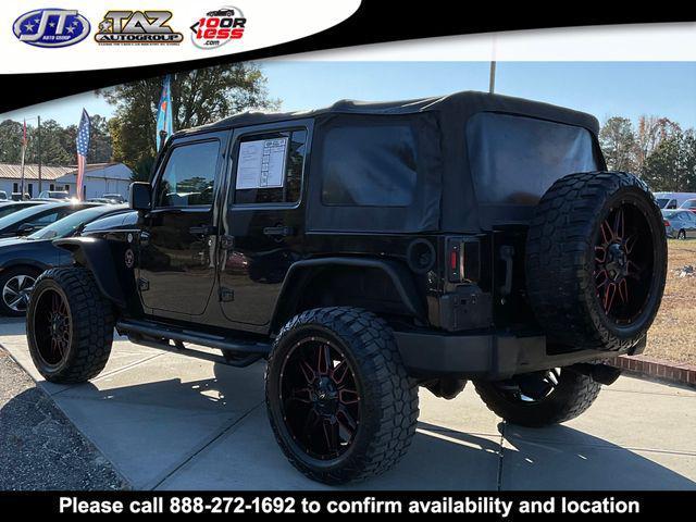 used 2011 Jeep Wrangler Unlimited car, priced at $15,142