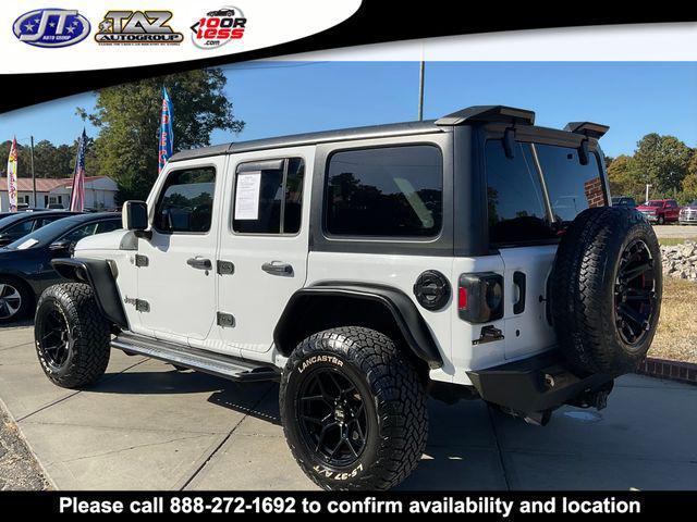 used 2018 Jeep Wrangler Unlimited car, priced at $28,976