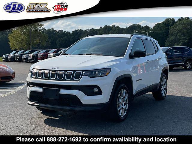 used 2022 Jeep Compass car, priced at $21,797