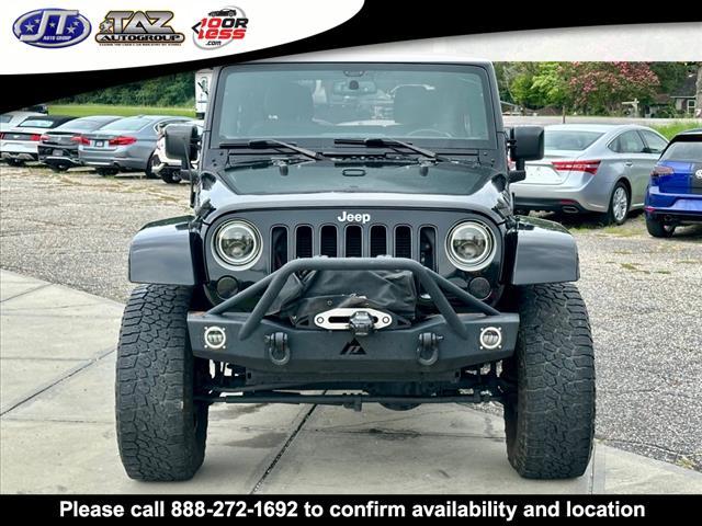 used 2017 Jeep Wrangler Unlimited car, priced at $19,214