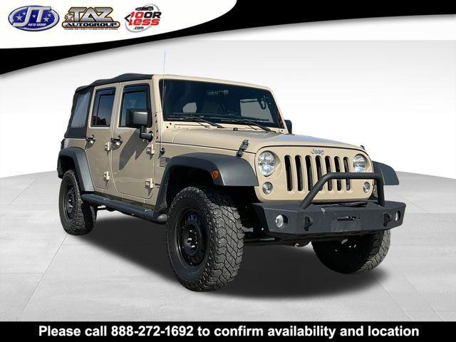 used 2016 Jeep Wrangler Unlimited car, priced at $17,884