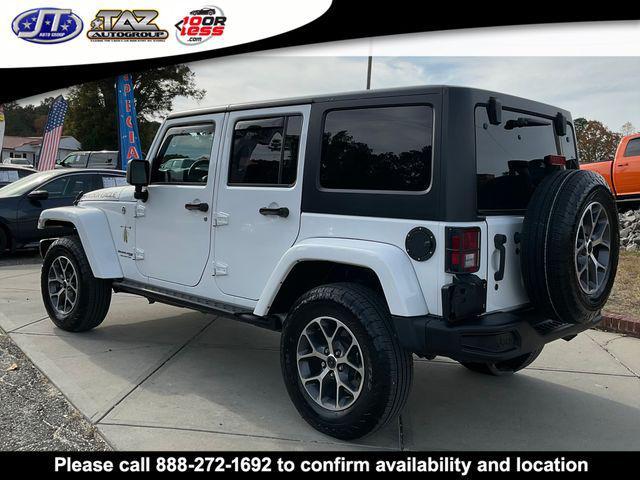 used 2018 Jeep Wrangler JK Unlimited car, priced at $25,997