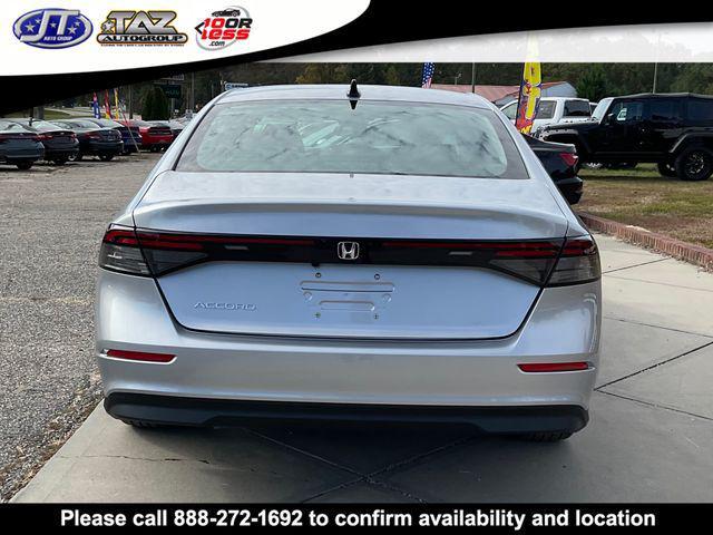 used 2025 Honda Accord car, priced at $27,152