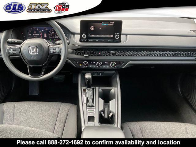 used 2025 Honda Accord car, priced at $27,152