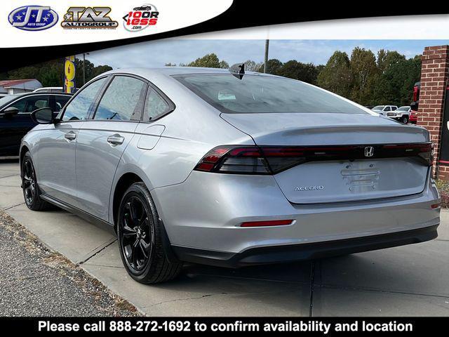 used 2025 Honda Accord car, priced at $27,152
