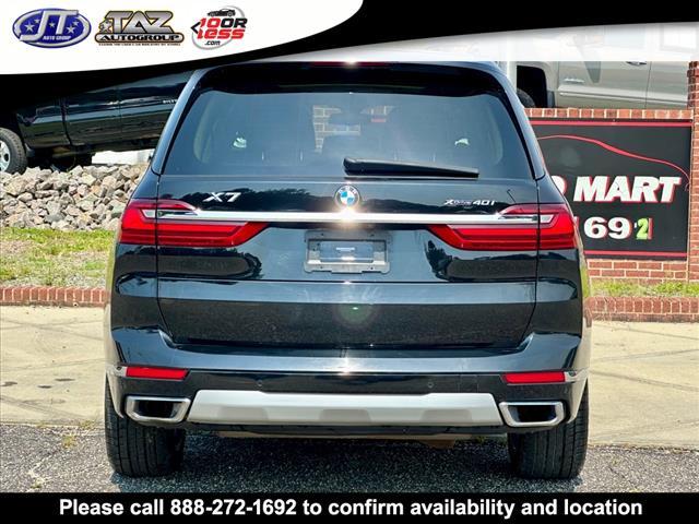 used 2021 BMW X7 car, priced at $37,847