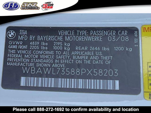 used 2008 BMW 335 car, priced at $12,420