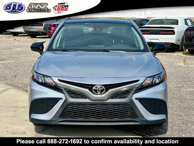 used 2021 Toyota Camry car, priced at $19,255