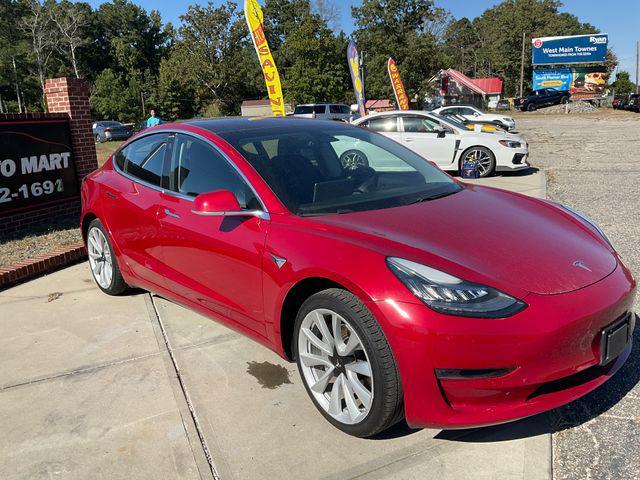 used 2018 Tesla Model 3 car, priced at $23,669