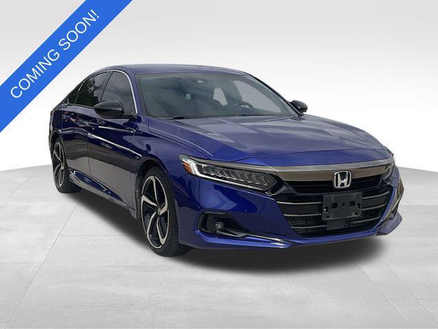 used 2021 Honda Accord car, priced at $23,496