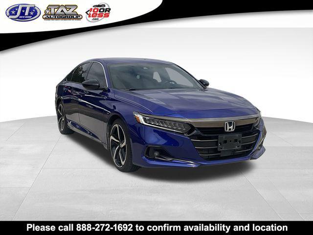 used 2021 Honda Accord car, priced at $23,998