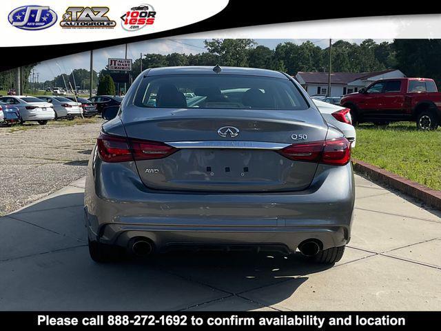 used 2018 INFINITI Q50 car, priced at $15,977