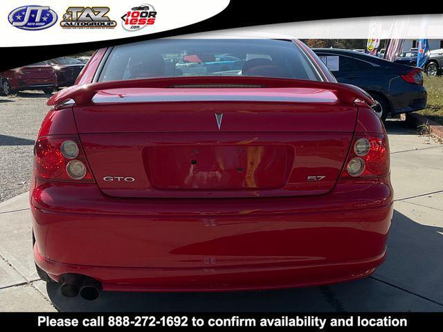 used 2004 Pontiac GTO car, priced at $19,500