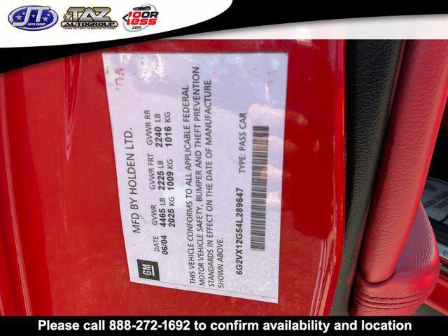 used 2004 Pontiac GTO car, priced at $19,500