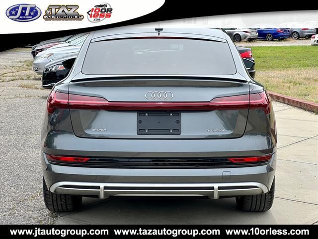 used 2021 Audi e-tron Sportback car, priced at $32,509