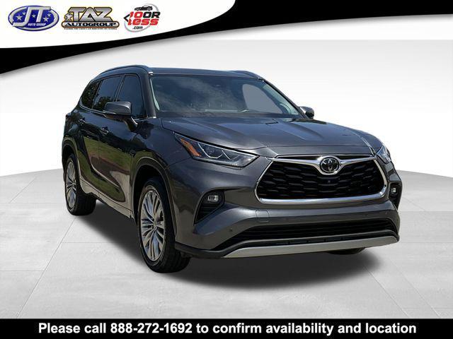 used 2020 Toyota Highlander car, priced at $29,442