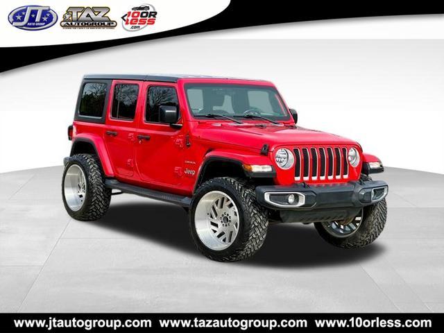 used 2018 Jeep Wrangler Unlimited car, priced at $30,994