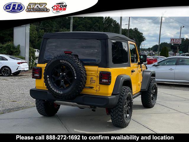 used 2021 Jeep Wrangler car, priced at $32,436
