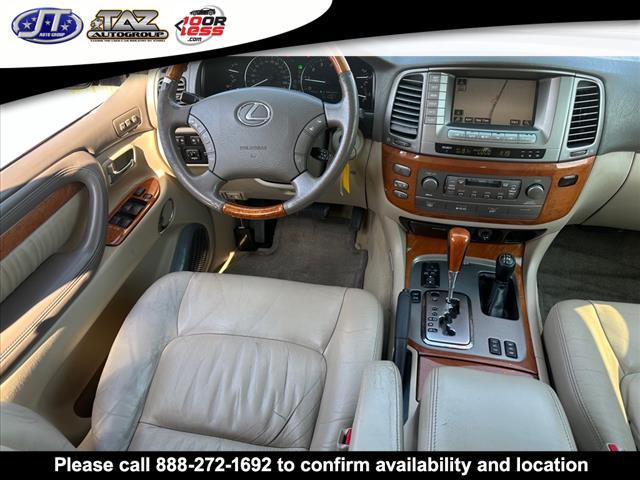 used 2007 Lexus LX 470 car, priced at $14,998