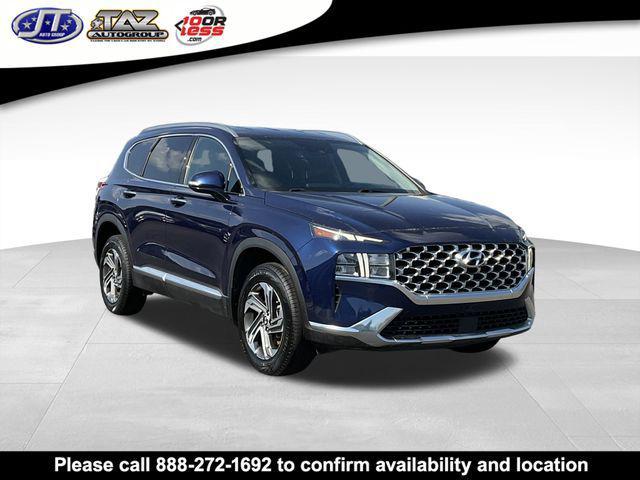 used 2021 Hyundai Santa Fe car, priced at $17,642