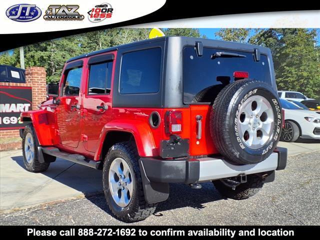 used 2013 Jeep Wrangler Unlimited car, priced at $13,827