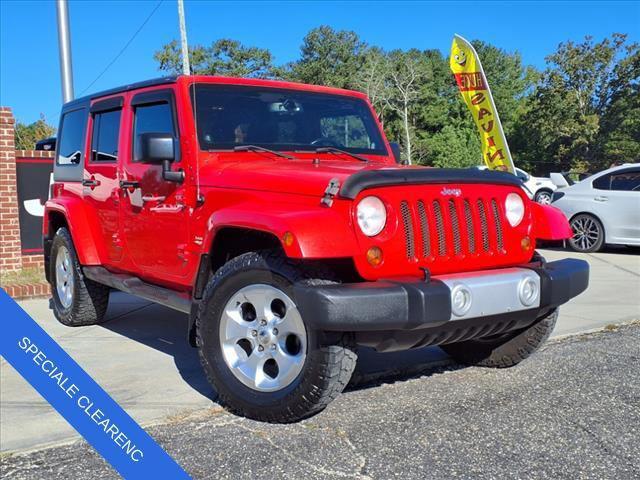 used 2013 Jeep Wrangler Unlimited car, priced at $14,759