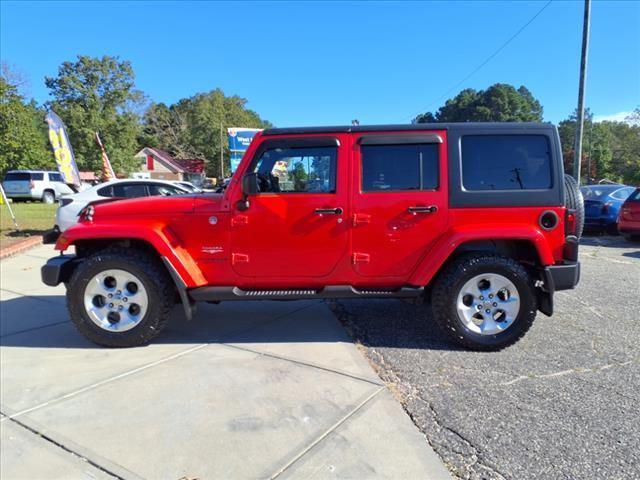 used 2013 Jeep Wrangler Unlimited car, priced at $14,759