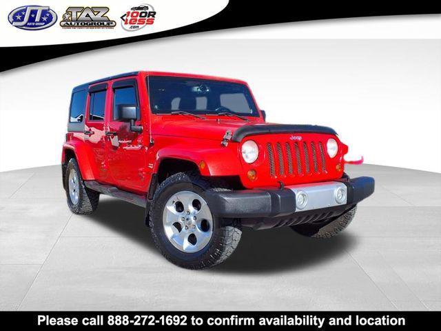 used 2013 Jeep Wrangler Unlimited car, priced at $13,827