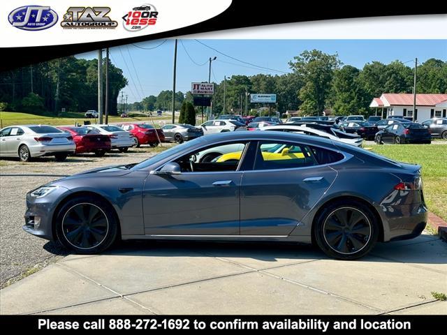 used 2021 Tesla Model S car, priced at $57,994