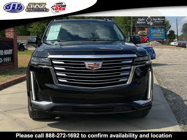 used 2021 Cadillac Escalade ESV car, priced at $59,255