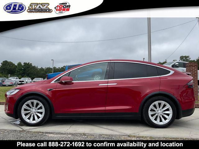 used 2017 Tesla Model X car, priced at $20,960