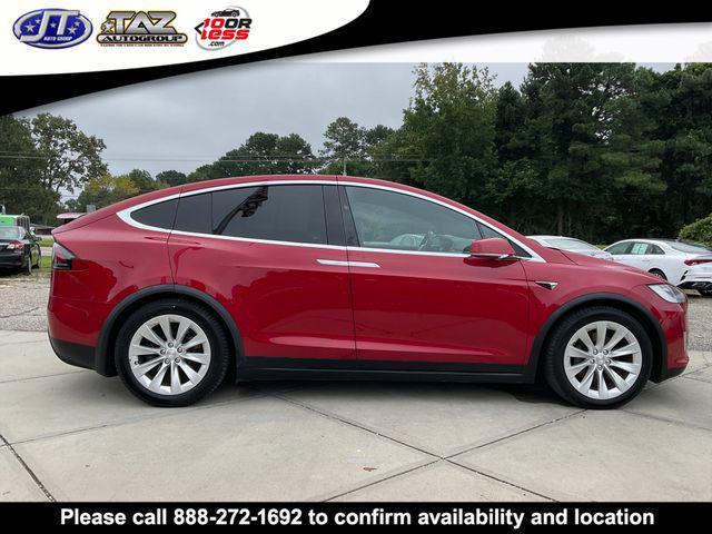 used 2017 Tesla Model X car, priced at $20,960