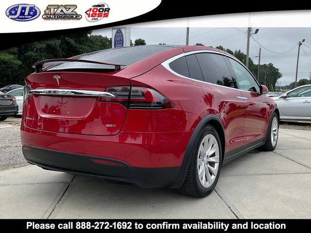 used 2017 Tesla Model X car, priced at $20,960