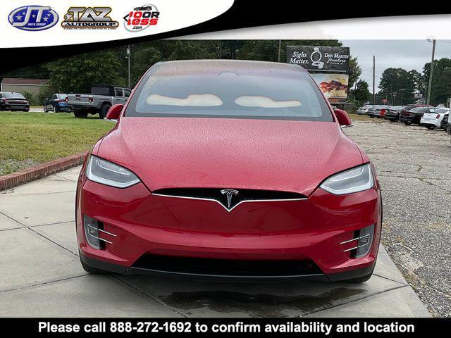 used 2017 Tesla Model X car, priced at $20,960
