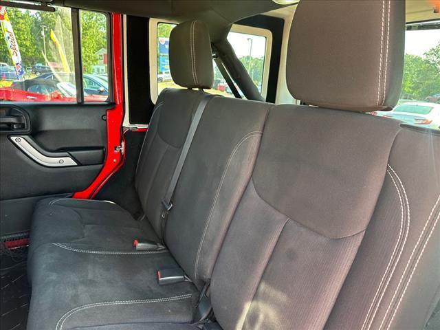 used 2015 Jeep Wrangler Unlimited car, priced at $23,533