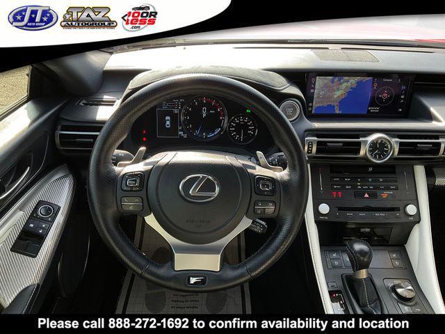 used 2022 Lexus RC F car, priced at $60,388