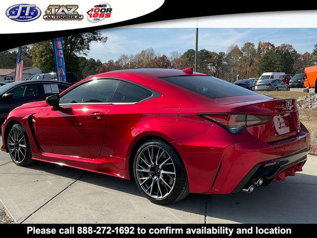 used 2022 Lexus RC F car, priced at $60,388