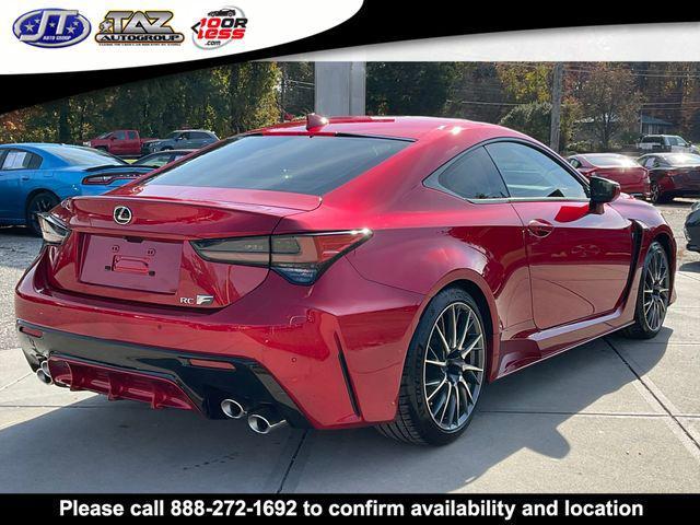 used 2022 Lexus RC F car, priced at $60,388