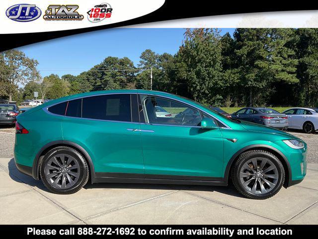 used 2018 Tesla Model X car, priced at $23,875