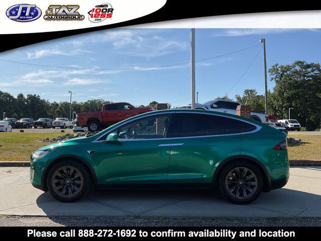 used 2018 Tesla Model X car, priced at $23,875