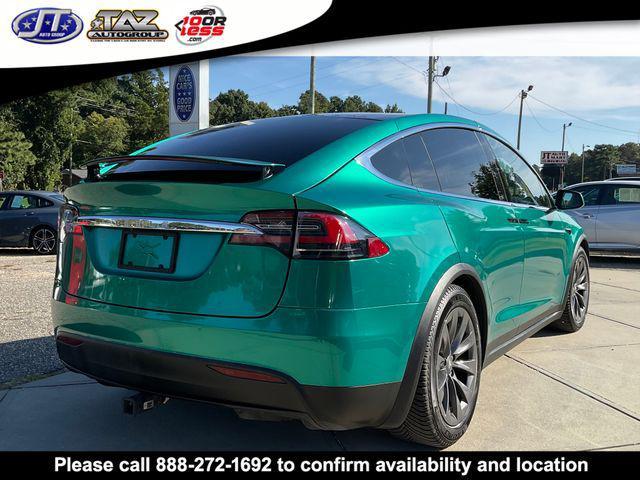 used 2018 Tesla Model X car, priced at $23,875