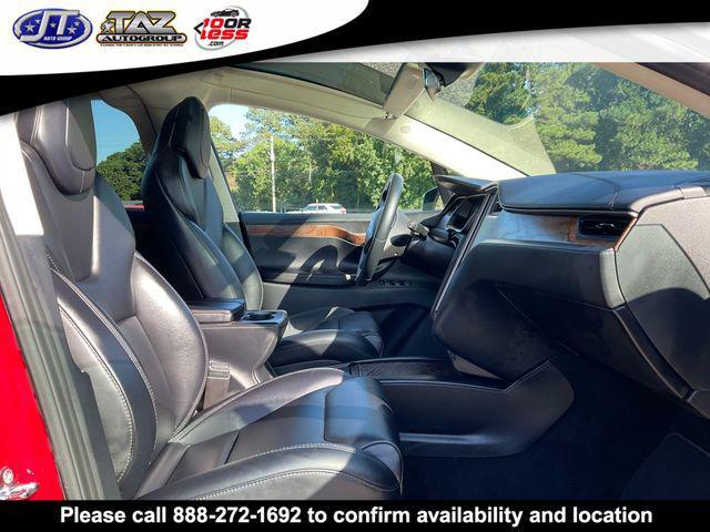 used 2018 Tesla Model X car, priced at $23,875