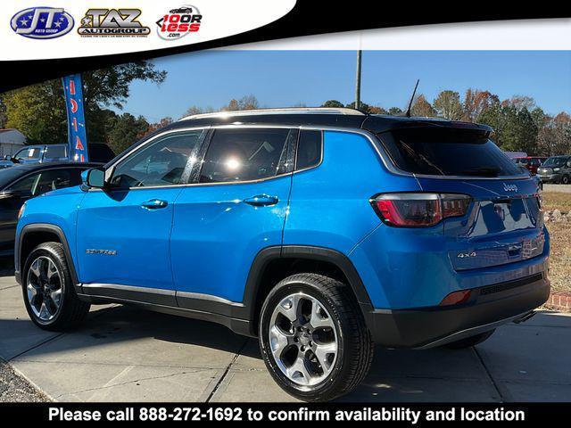 used 2018 Jeep Compass car, priced at $16,155